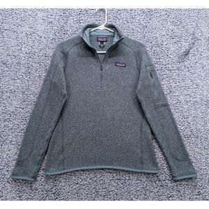 Patagonia Better Sweater 1/4 Zip Pullover Size S Hiking Outdoor Gorpcore Blue